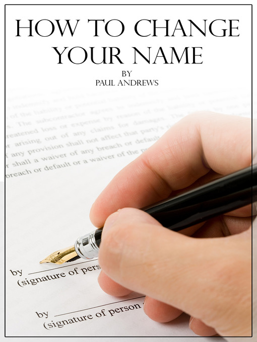 Title details for How To change Your Name by Paul Andrews - Available